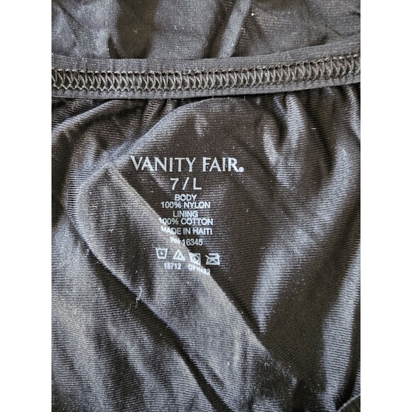 Vanity Fair Panties Womens Black Perfectly Yours Brief Style 15712 Size 7  Large - Picture 6 of 7